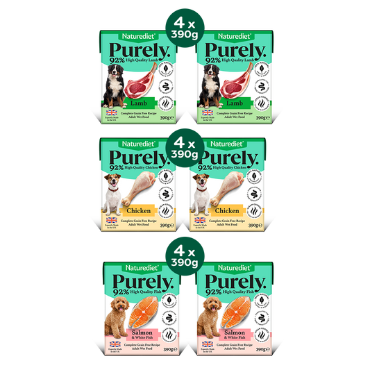 Purely Meat & Fish Multipack (390g Cartons)