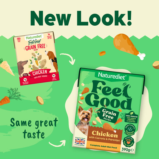 Feel Good Grain Free Chicken (390g Cartons)