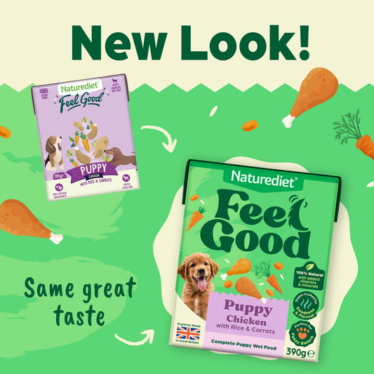 Feel Good Puppy with Chicken (390g Cartons)