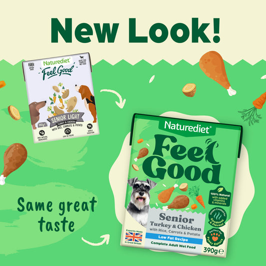 Feel Good Senior Light with Turkey & Chicken (390g Cartons)