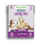 Feel Good Grain Free Puppy with Chicken (18 x 390g Cartons)