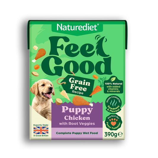 Feel Good Grain Free Puppy with Chicken (390g Cartons)