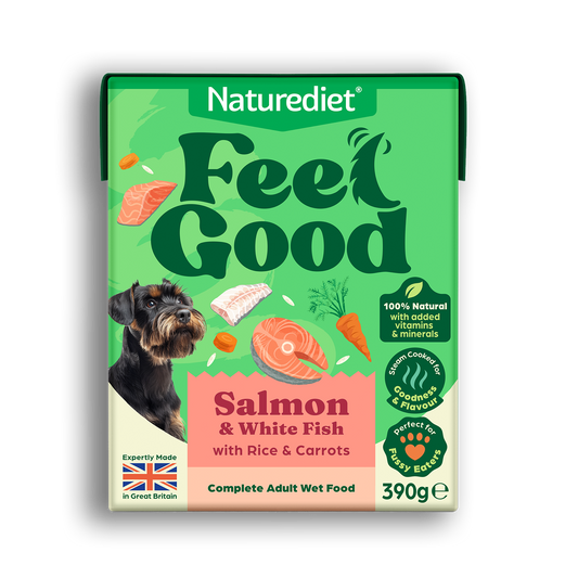 Feel Good Salmon with White Fish (390g Cartons)