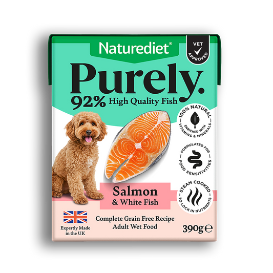 Purely Salmon & White Fish (390g Cartons)