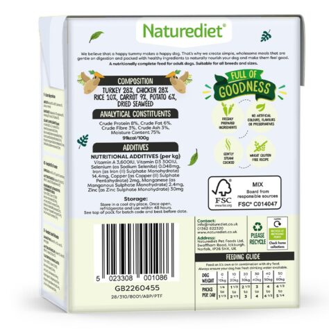 Feel Good Senior Light 390g recyclable cartons