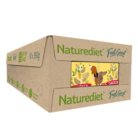 Naturediet Chicken Wet food case of 18x 390g