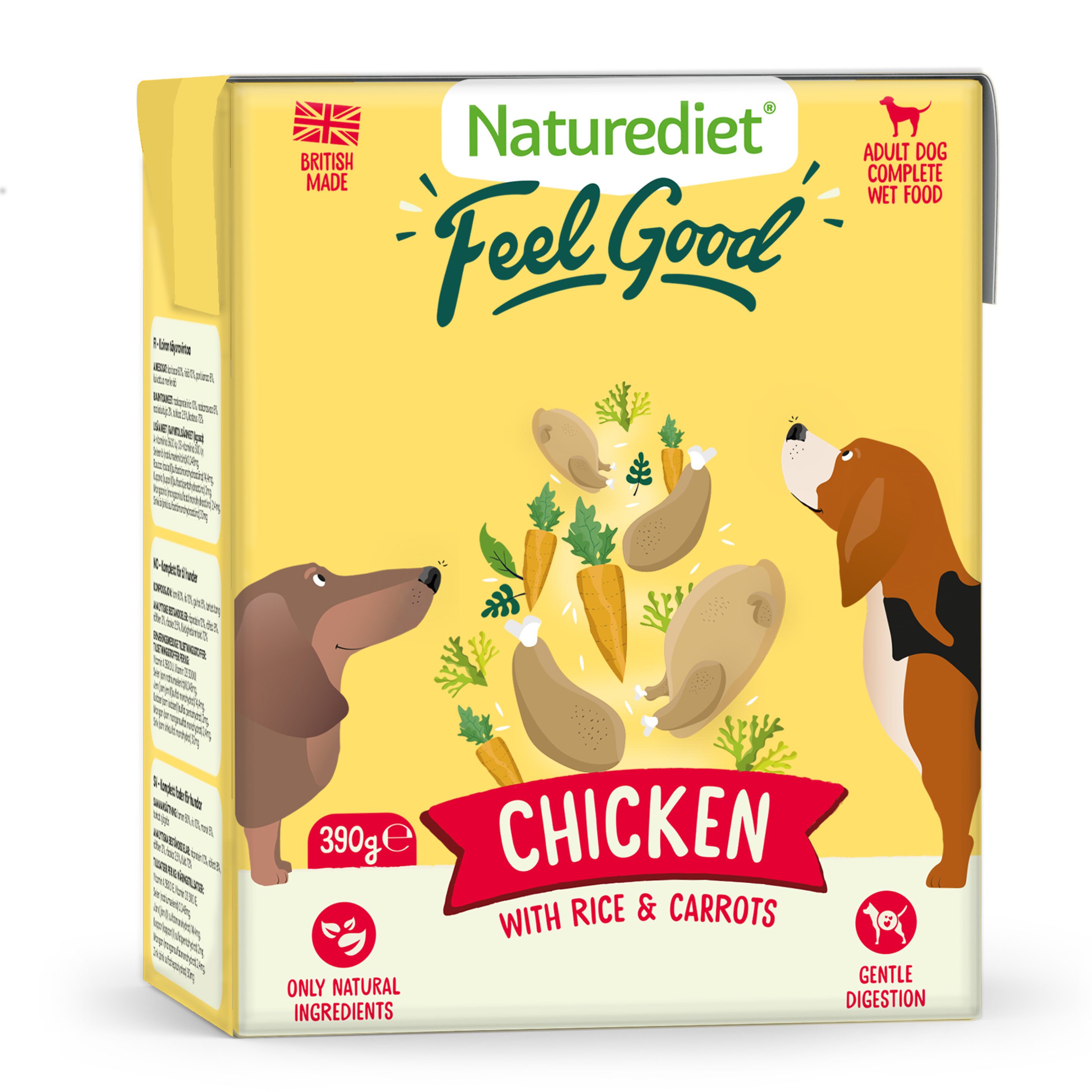 Feel Good Chicken 390g recyclable carton
