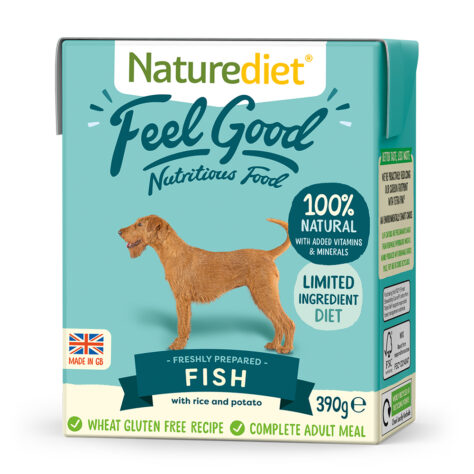 Feel Good Fish low fat wet dog food