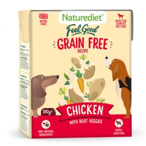 Feel Good grain free chicken, 390g recyclable cartons