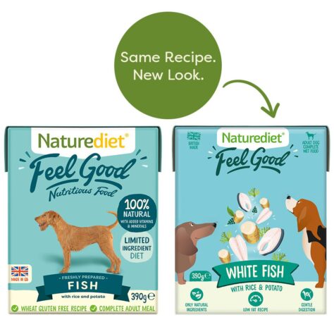Feel Good fish, 390g recyclable cartons