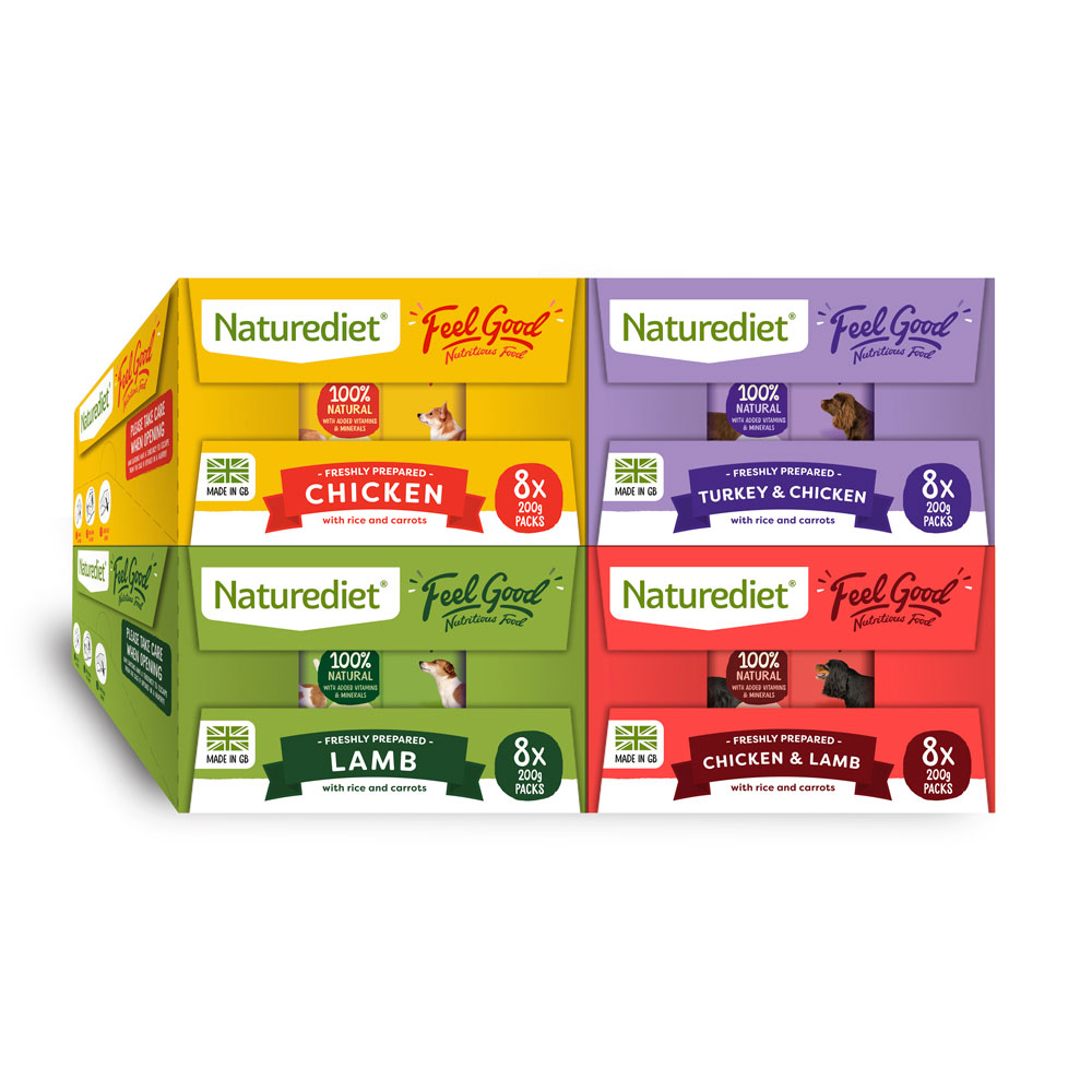 Naturediet Natural Dog Food with Added Vitamins & Minerals