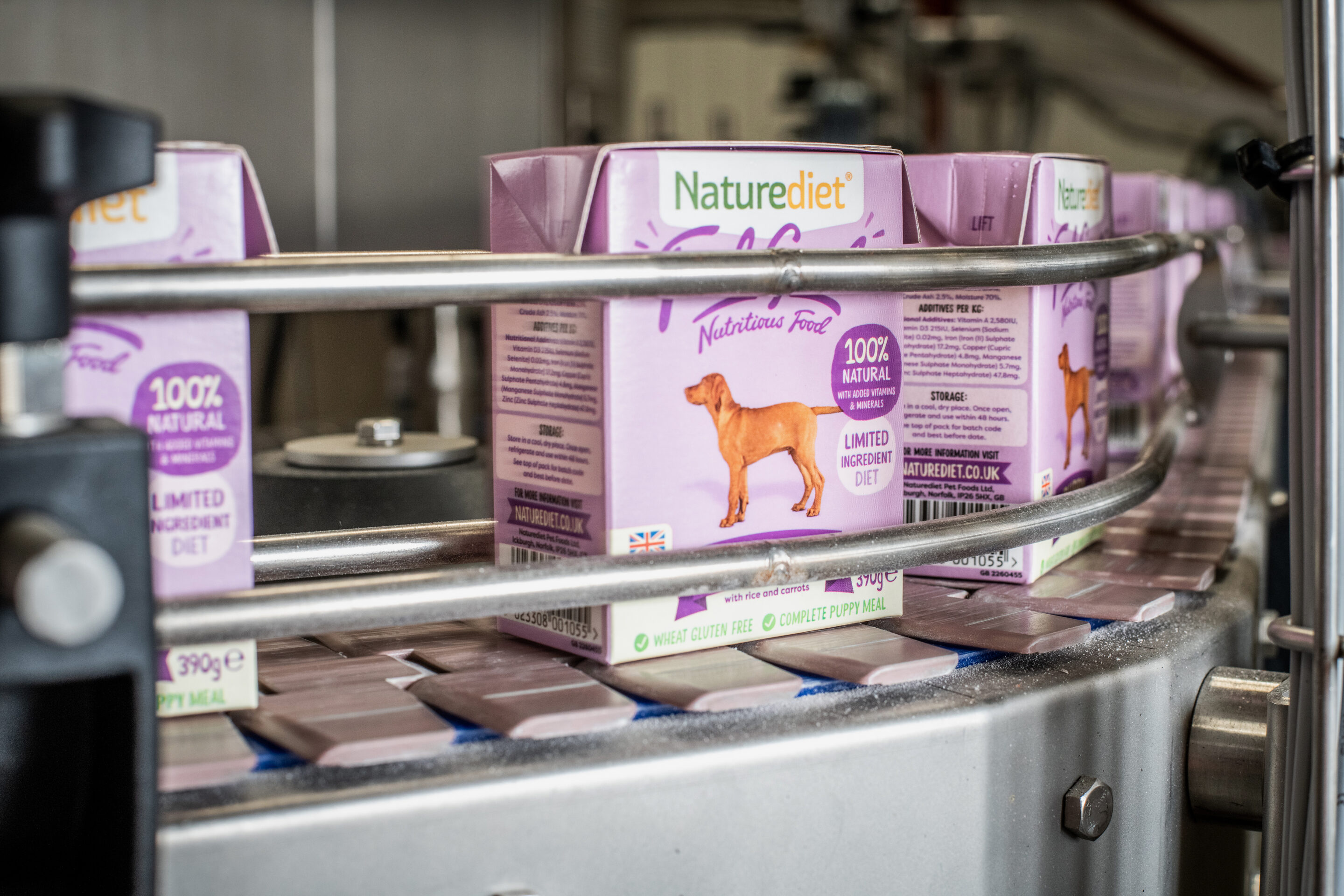 How is Naturediet dog food made?